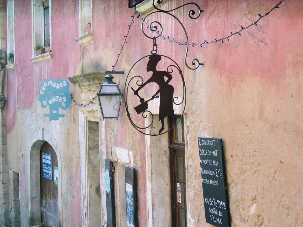 Belle De Nuit Bed & Breakfast Oppède Dış mekan fotoğraf