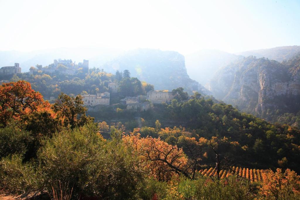 Belle De Nuit Bed & Breakfast Oppède Dış mekan fotoğraf